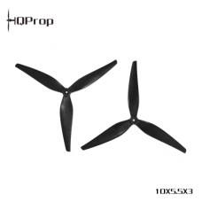 Пропелер для дрона HQProp 10X5.5X3 2CW+2CCW Black (MQ10X5.5X3B-GRN)