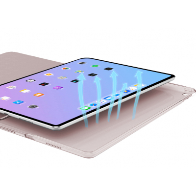 Чохол до планшета BeCover Tri Fold Hard Apple iPad mini 6 2021 Pink (706857)