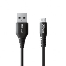 Дата кабель USB 2.0 AM to Micro 5P 1.0m NDURA black Trust (23567_TRUST)