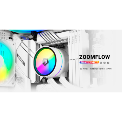 Система рідинного охолодження ID-Cooling ZOOMFLOW 360 XT V2 White