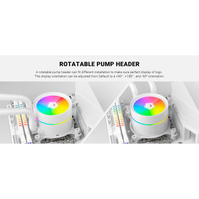 Система рідинного охолодження ID-Cooling ZOOMFLOW 360 XT V2 White