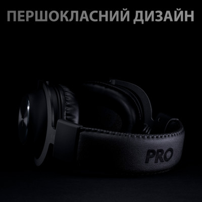 Навушники Logitech G PRO X Wireless Lightspeed Black (981-000907)