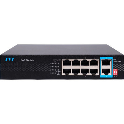 Комутатор мережевий TVT DIGITAL TD-B2208S1-PGU