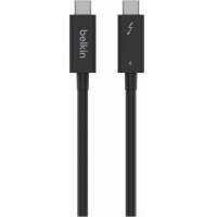 Дата кабель THUNDERBOLT 4, 40Gbps, 100W, 2m Black Belkin (INZ002BT2MBK)