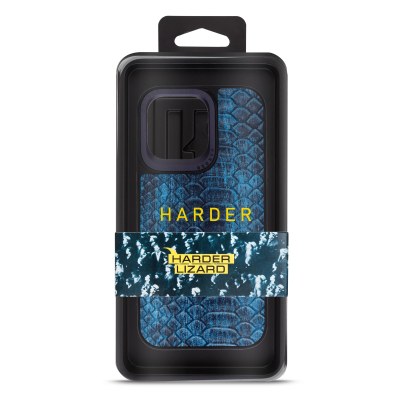 Чохол до мобільного телефона Harder Lizard Apple iPhone 15 Pro Max Blue (ARM76875)