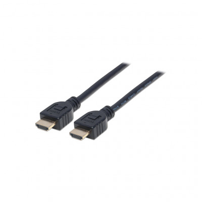 Кабель мультимедійний HDMI to HDMI 3.0m V1.4 CL3 Manhattan Intracom (353946)