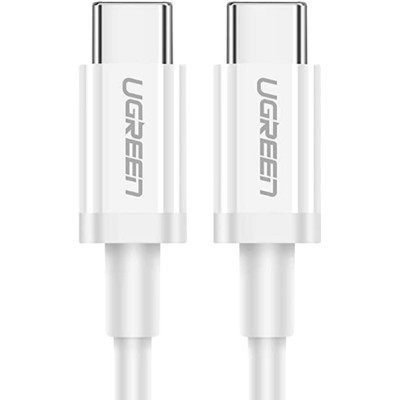Дата кабель USB-C to USB-C 2.0m 18W US264 White Ugreen (60520)