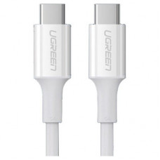 Дата кабель USB-C to USB-C 1.0m US300 20V/5A 100W White Ugreen (60551)