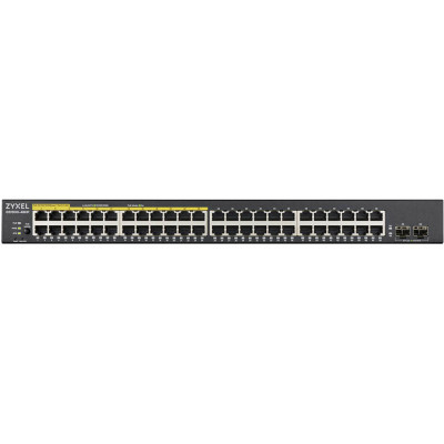 Комутатор мережевий ZyXel GS1900-48HP (GS1900-48HPV2-EU0101F)