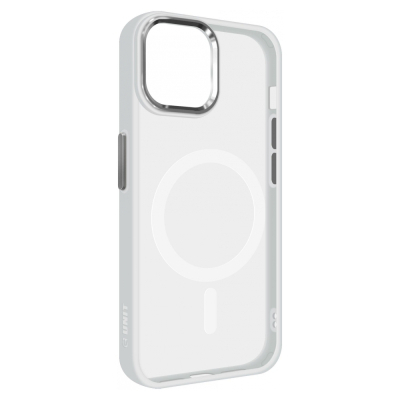 Чохол до мобільного телефона Armorstandart Unit MagSafe Apple iPhone 13 Matte Clear Silver (ARM70445)