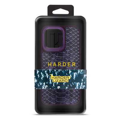 Чохол до мобільного телефона Harder Lizard Apple iPhone 15 Pro Max Purple (ARM76874)