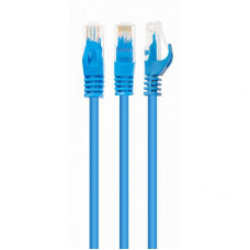 Патч-корд 1.5м UTP cat 6 CCA blue Cablexpert (PP6U-1.5M/B)