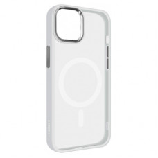Чохол до мобільного телефона Armorstandart Unit MagSafe Apple iPhone 14 Matte Clear Silver (ARM70462)