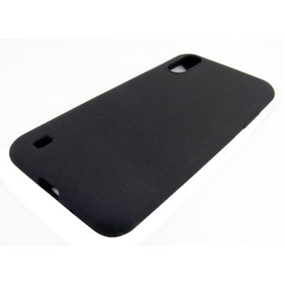 Чохол до мобільного телефона Dengos Carbon Samsung Galaxy A01, black (DG-TPU-CRBN-54) (DG-TPU-CRBN-54)