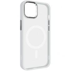 Чохол до мобільного телефона Armorstandart Unit MagSafe Apple iPhone 15 Plus Matte Clear Silver (ARM69351)