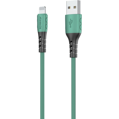 Дата кабель USB 2.0 AM to Lightning 1.0m PD-B51i Green Proda (PD-B51i-GR)