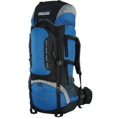 Рюкзак туристичний Terra Incognita Mountain 80 blue / black (4823081500308)