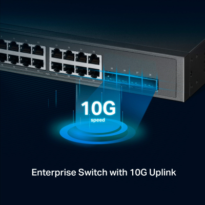 Комутатор мережевий TP-Link SG3428XPP-M2