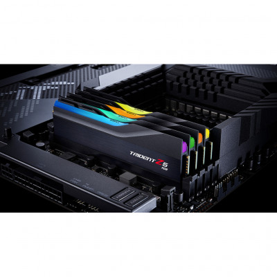 Модуль пам'яті для комп'ютера DDR5 32GB (2x16GB) 6000 MHz Trident Z5 RGB Black G.Skill (F5-6000J3238F16GX2-TZ5RK)