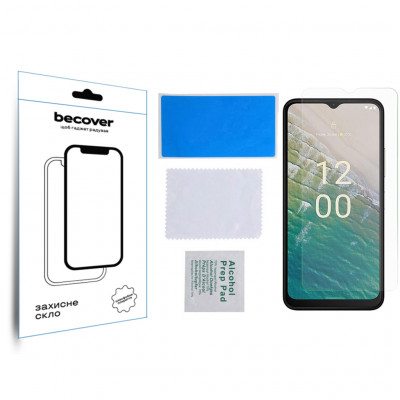 Скло захисне BeCover Nokia C32 3D Crystal Clear Glass (709740)