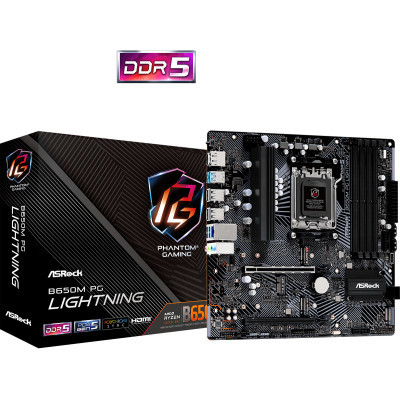 Материнська плата ASRock B650M PG LIGHTNING