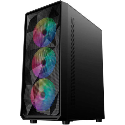 Корпус 1stPlayer FD3-4F2(AP)-BK