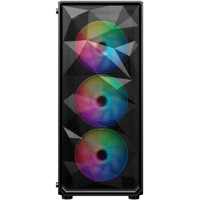 Корпус 1stPlayer FD3-4F2(AP)-BK