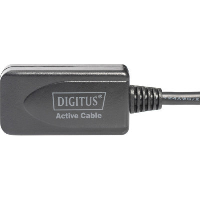 Дата кабель USB 2.0 AM/AF 5.0m active Assmann (DA-70130-4)