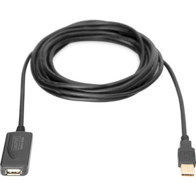 Дата кабель USB 2.0 AM/AF 5.0m active Assmann (DA-70130-4)