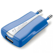 Зарядний пристрій 1*USB 1A Cellularline (ACHUSBCOMPACTCB)