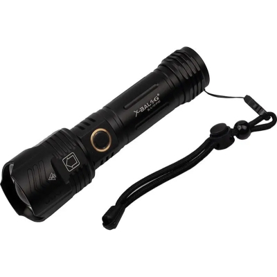 Ліхтар X-Balog BL-L-12-P100 алюмінієвий з опцією PowerBank (L095)
