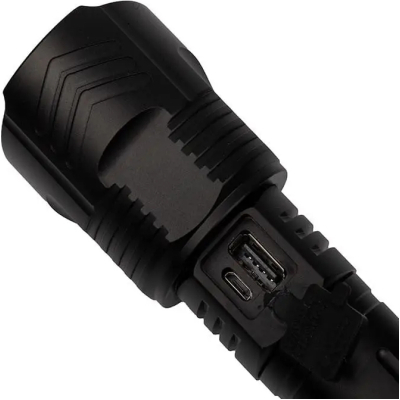 Ліхтар X-Balog BL-L-12-P100 алюмінієвий з опцією PowerBank (L095)
