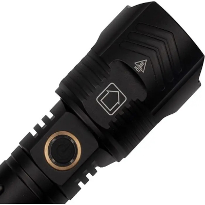 Ліхтар X-Balog BL-L-12-P100 алюмінієвий з опцією PowerBank (L095)