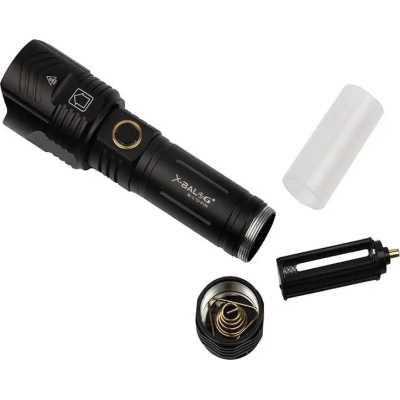 Ліхтар X-Balog BL-L-12-P100 алюмінієвий з опцією PowerBank (L095)