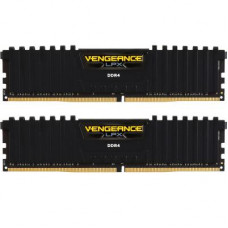 Модуль пам'яті для комп'ютера DDR4 16GB (2x8GB) 3000 MHz Vengeance LPX Black Corsair (CMK16GX4M2B3000C15)