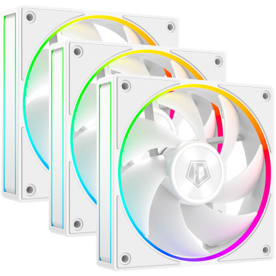 Кулер до корпусу ID-Cooling AF-127-ARGB-W TRIO