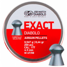 Пульки JSB Diabolo Exact 4,5 мм, 0,547 г, 200шт/уп (546235-200)