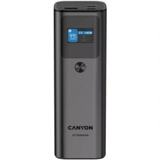 Батарея універсальна Canyon PB-2010 27000mAh PD/3.1/140Wh, in/out2xUSB-C PD/140W, outUSB-A/22.5W (CNE-CPB2010DG)