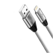 Дата кабель USB 2.0 AM to Lightning 1.0m Nova White Cord (CDN-L1-2W)