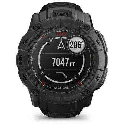 Смарт-годинник Garmin Instinct 2X, Solar, Tactical Edition, Black, GPS (010-02805-03)