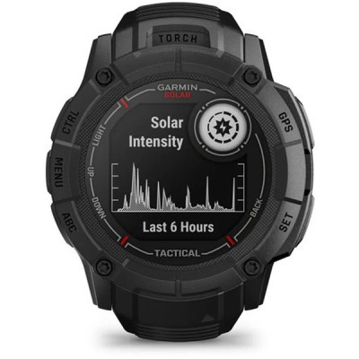 Смарт-годинник Garmin Instinct 2X, Solar, Tactical Edition, Black, GPS (010-02805-03)