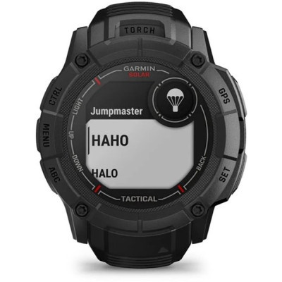 Смарт-годинник Garmin Instinct 2X, Solar, Tactical Edition, Black, GPS (010-02805-03)
