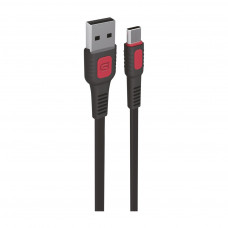 Дата кабель USB 2.0 AM to Type-C 1.0m AR15 2.4A black Armorstandart (ARM59536)