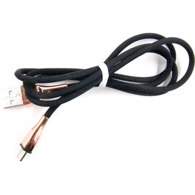 Дата кабель USB 2.0 AM to Type-C 1.0m black Dengos (NTK-TC-SET-BLACK)