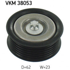 Ролик натягувача ременя SKF VKM 38053