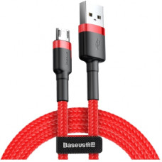 Дата кабель USB 2.0 AM to Micro 5P 2.0m 1.5A Red Baseus (CAMKLF-C09)