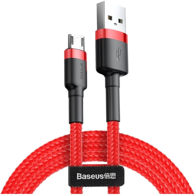 Дата кабель USB 2.0 AM to Micro 5P 2.0m 1.5A Red Baseus (CAMKLF-C09)