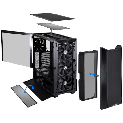 Пиловий фільтр для ПК Lian Li LANCOOL 3 DUST FILTER black (G89.LAN3-1X.00)