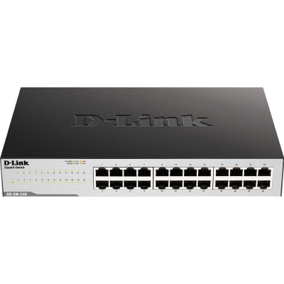 Комутатор мережевий D-Link GO-SW-24G