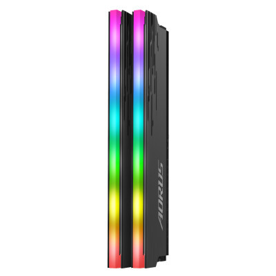 Модуль пам'яті для комп'ютера DDR4 16GB (2x8GB) 3733 MHz AORUS RGB Fusion 2.0 Memory boost GIGABYTE (GP-ARS16G37D)